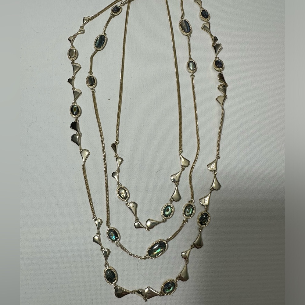 Adrienne layer gold layer necklace, rare
